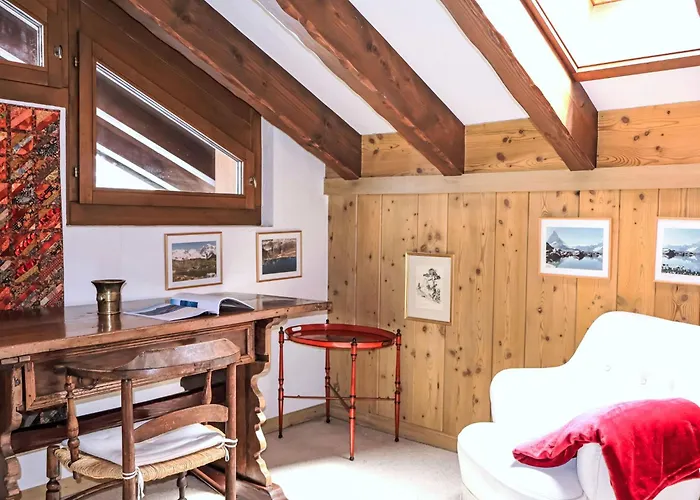 Daire Haus Bellevue-8 By Interhome Zermatt